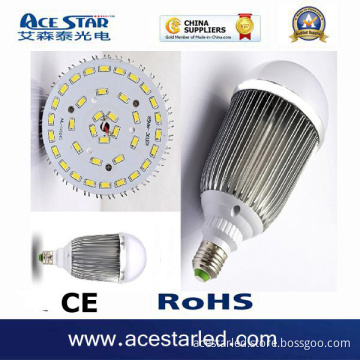 18W E27/E26/B22 Aluminum Housing LED Bulb